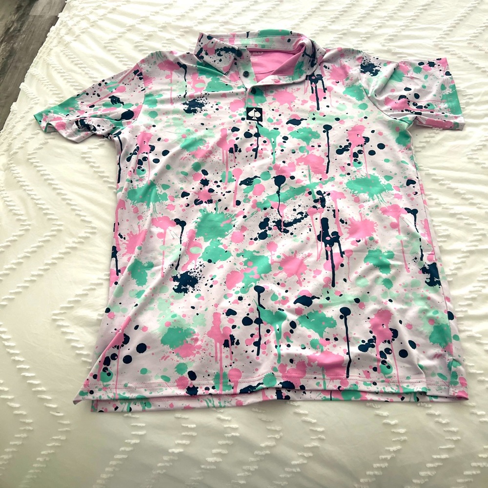 Golf polo size large